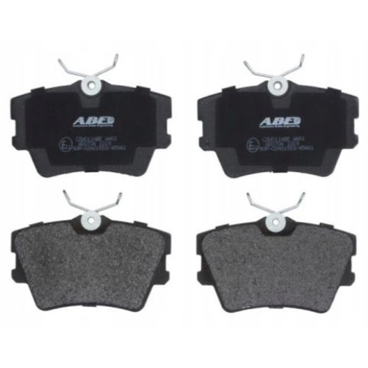 Hátsó fékbetét készlet, Abe, Kompatibilis VW CALIFORNIA T4 CAMPER, TRANSPORTER IV 1.8-2.8 0