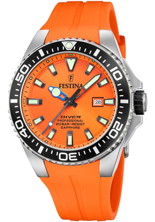 Ceas barbatesc Festina F20664/4, Quartz, 45mm, 20ATM