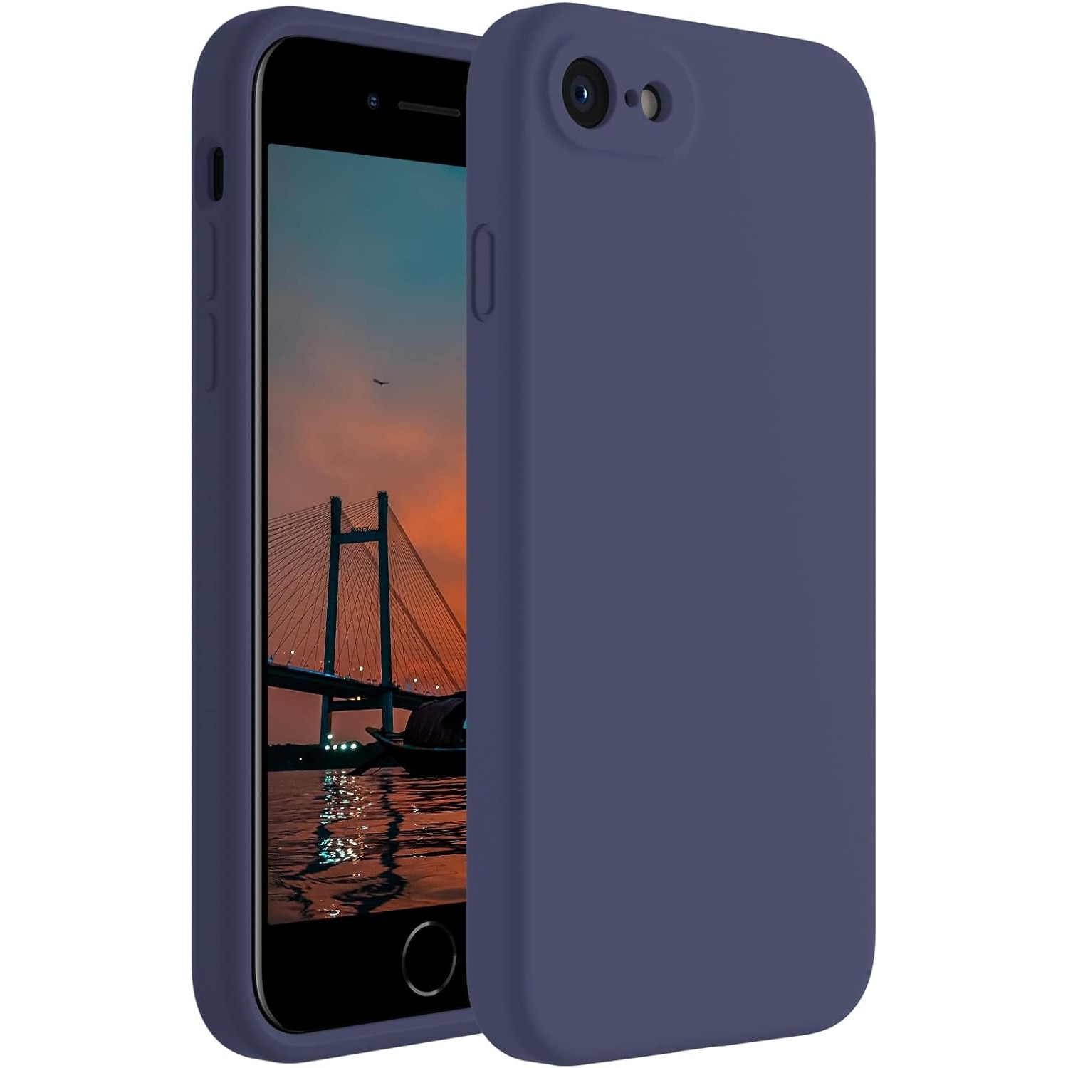 Husa pentru iPHONE 7 / 8 / SE 2020 / SE 2022 tpu blue