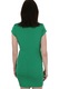 Rochie asimetrica verde JOHN ZACK