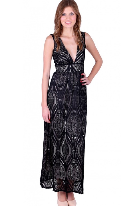 Rochie de seara maxi din dantela John Zack