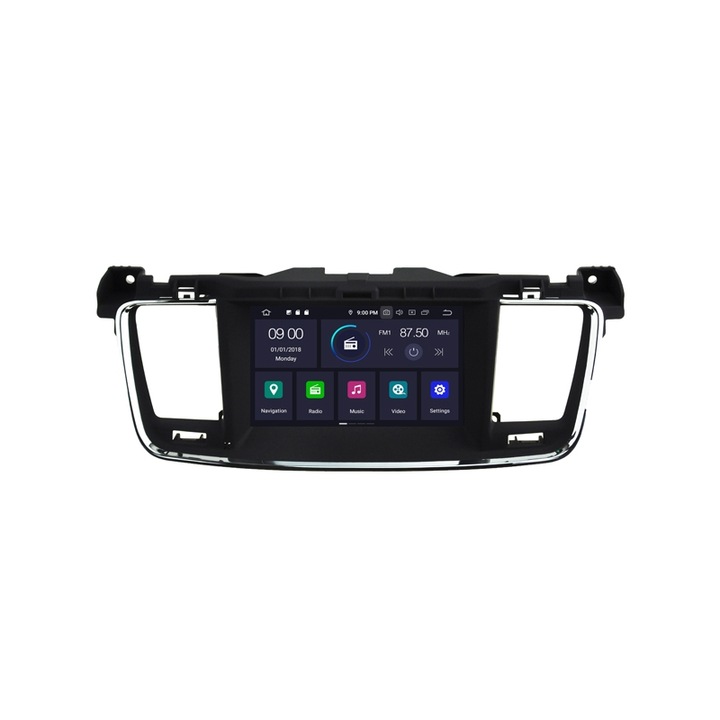 Мултимедия с навигация ZT1 за Peugeot 508 508SW 2011 - 2018 Android 12, 8 Core, 6GB, 128GB