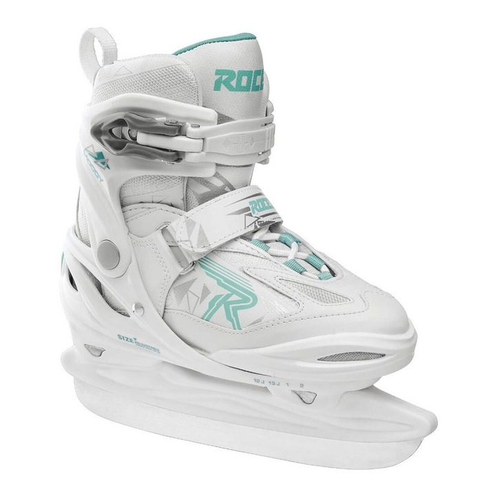 Детски кънки Roces Moody Ice 3.0 Girl White/Aqua 36-40 (225-255mm)