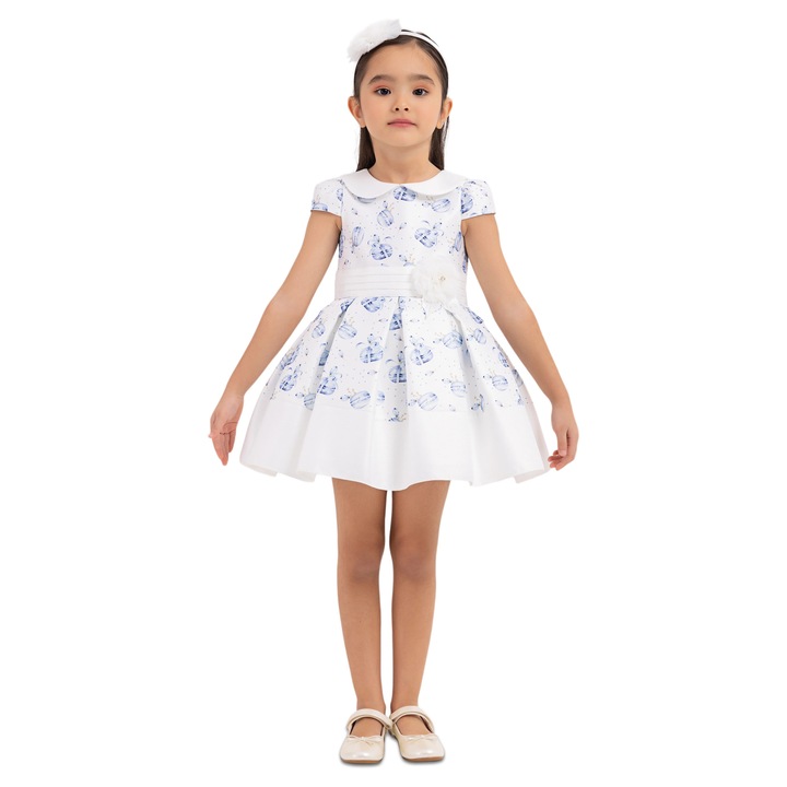 Rochita Eleganta Fetite, Pamina - Imprimeu Macarons, 33222