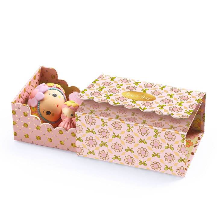 Фигурка с аксесоари, Tinyly Djeco Collection, Rose Tinyroom