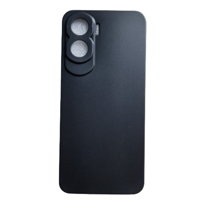 Husa silicon compatibila cu Honor 90 Lite, Negru Grant, TELGORBCS