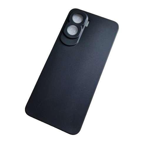 Husa silicon compatibila cu Honor 90 Lite, Negru Grant, TELGORBCS