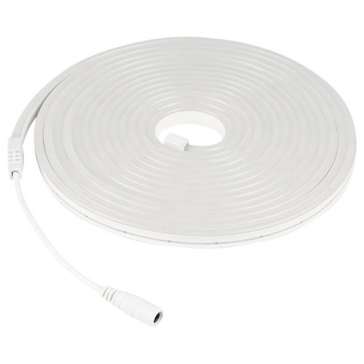 Banda Led Ql Lighting 5m 24w, Lumina Rece, Protectie La Umiditate Ip65