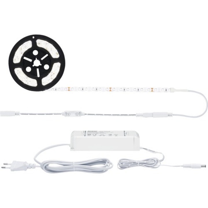 Banda Led Simpled Power 3m 33w, Lumina Neutra, Incl. Variator & Alimentator