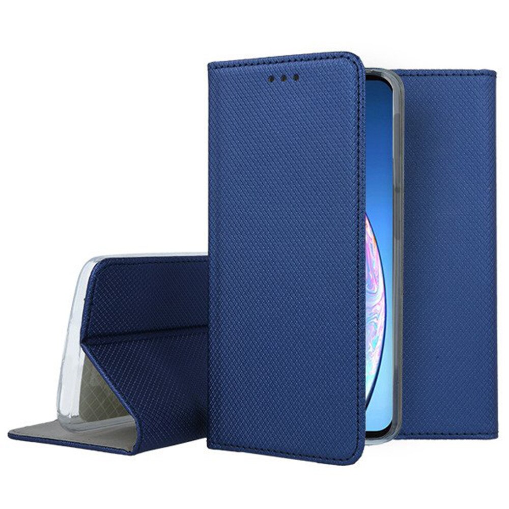 Husa compatibila cu Apple iPhone 11, COMANDO Flip Magnet, Piele ecologica, Tip carte portofel, Protectie completa, Aderenta sigura, Negru