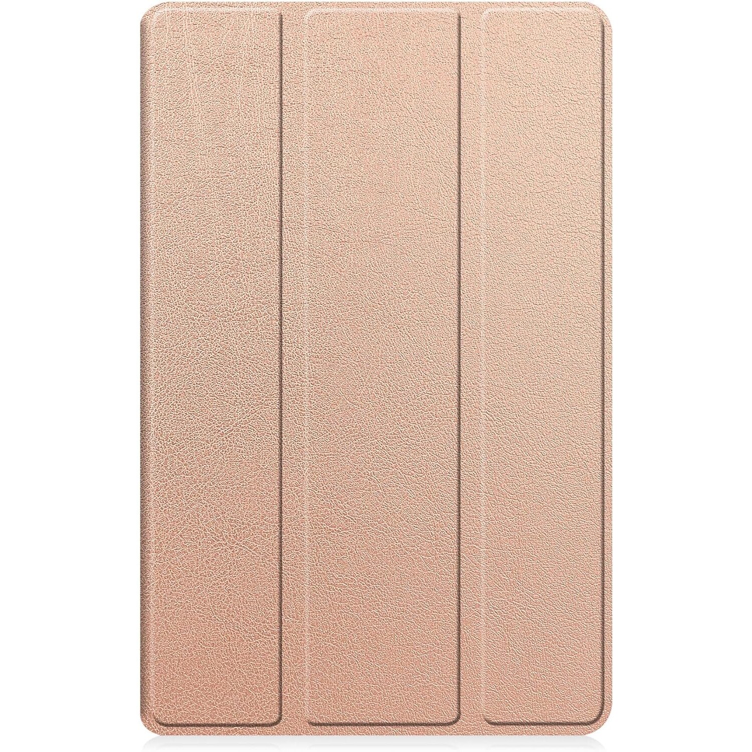 Husa pentru Samsung Galaxy Tab A11 Plus / A9+ Plus 11 inch UltraSlim de tip stand functie sleep/wake-up, protectie 360, rose gold