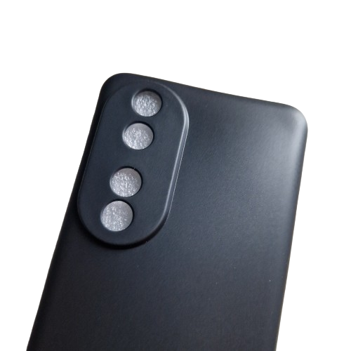 Husa silicon compatibila cu Honor 90, Negru mat, TELGORBCS