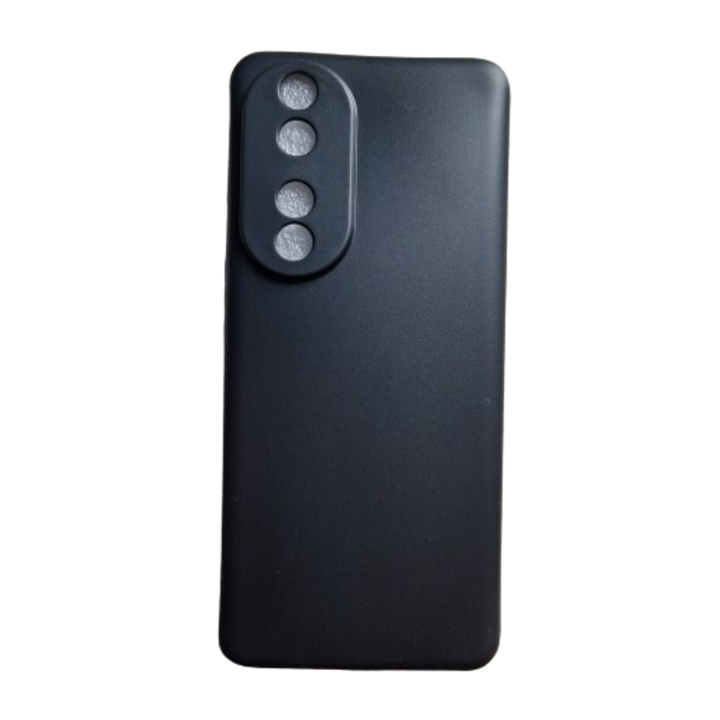 Husa silicon compatibila cu Honor 90, Negru mat, TELGORBCS