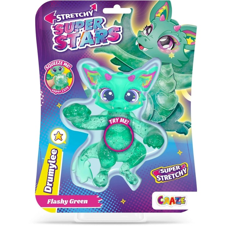 Gyűjthető figura, Őrület, Szupersztárok, Stretchy Drumylee