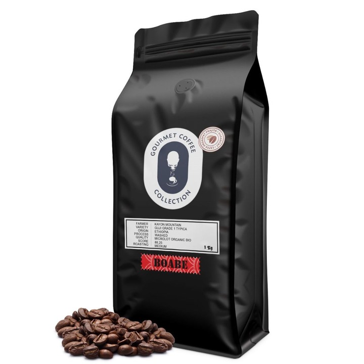 Cafea Bio de Specialitate Etiopia Guji Kayon Mountain 1 kg
