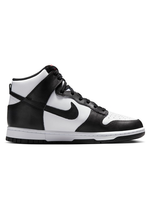 Pantofi Nike, W Nike Dunk High Panda, Piele naturala, Alb/Negru, 44 EU 3037
