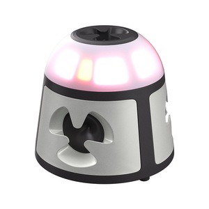 Aparat profesional cu Ultrasunete Anti Rozatoare, Anti Soareci, Dispozitiv multifunctional de mare putere, cu Temporizator, Acoperire 600mp, 4 Difuzoare cu Ultrasunete 360⁰, 9 LED-uri cu lumina Stroboscopica, Frecventa variabila 9 - 65 kHz, Gri