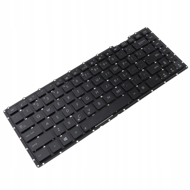 Prémium laptop billentyűzet Asus R455L R409C R455W R454W Y483L W419 W419L W409L K455L F455L, nemzetközi elrendezés, fekete