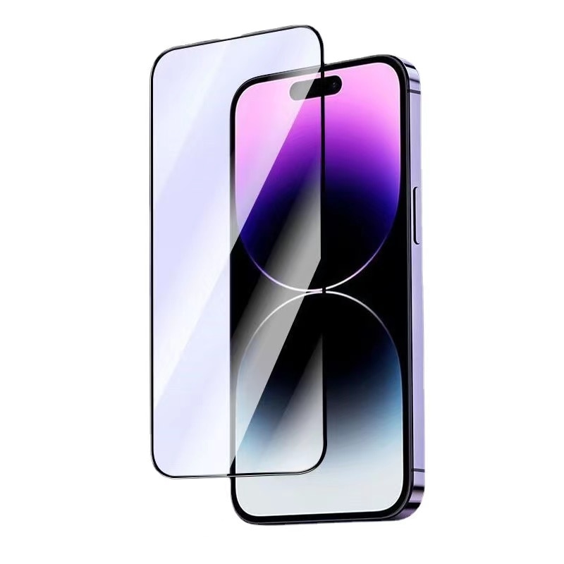Folie protectie ecran, Sticla securizata, Pentru iPhone 15, Transparent