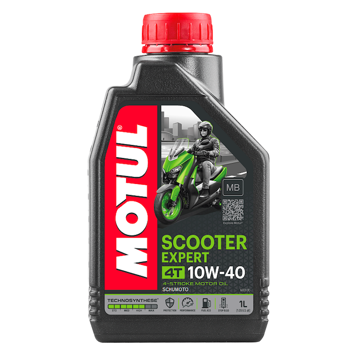 Ulei scuter MOTUL SCOOTER EXPERT (MB), 10W40 - 1L