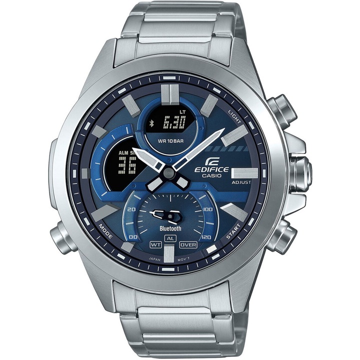 Мъжки часовник Casio Edifice ECB-30D-2AEF Quartz, Сребрист