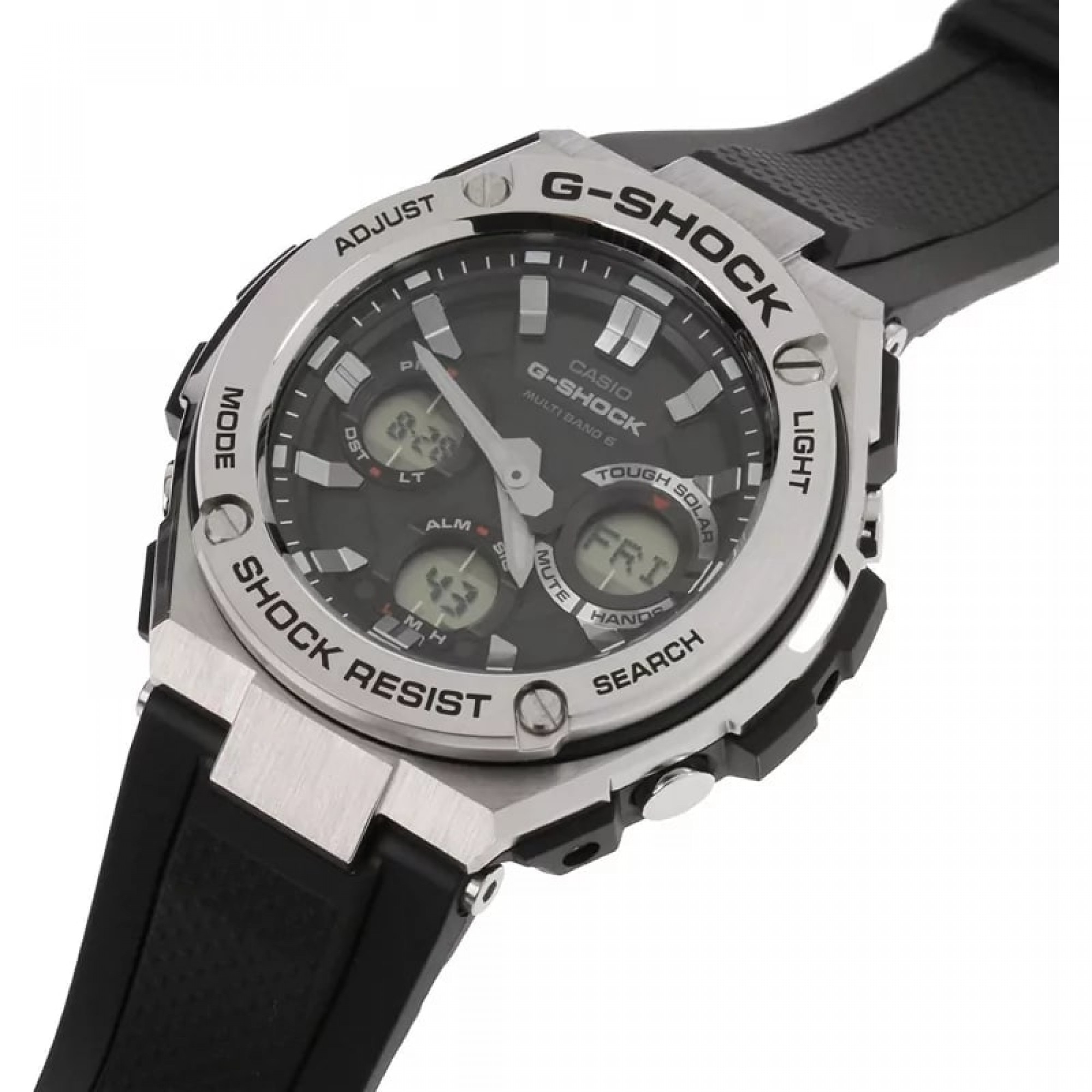Ceas Casio G-Shock GST-W110-1AER MultiBand 6 Tough Solar G-STEEL Ceas Casio G-Shock GST-W110-1AER MultiBand 6 Tough Solar G-STEEL