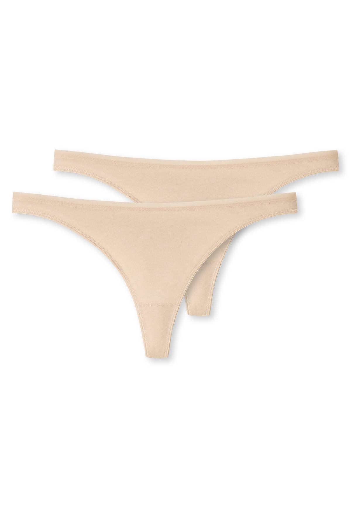 Schiesser, Set de chiloti tanga perechi, Bej, S