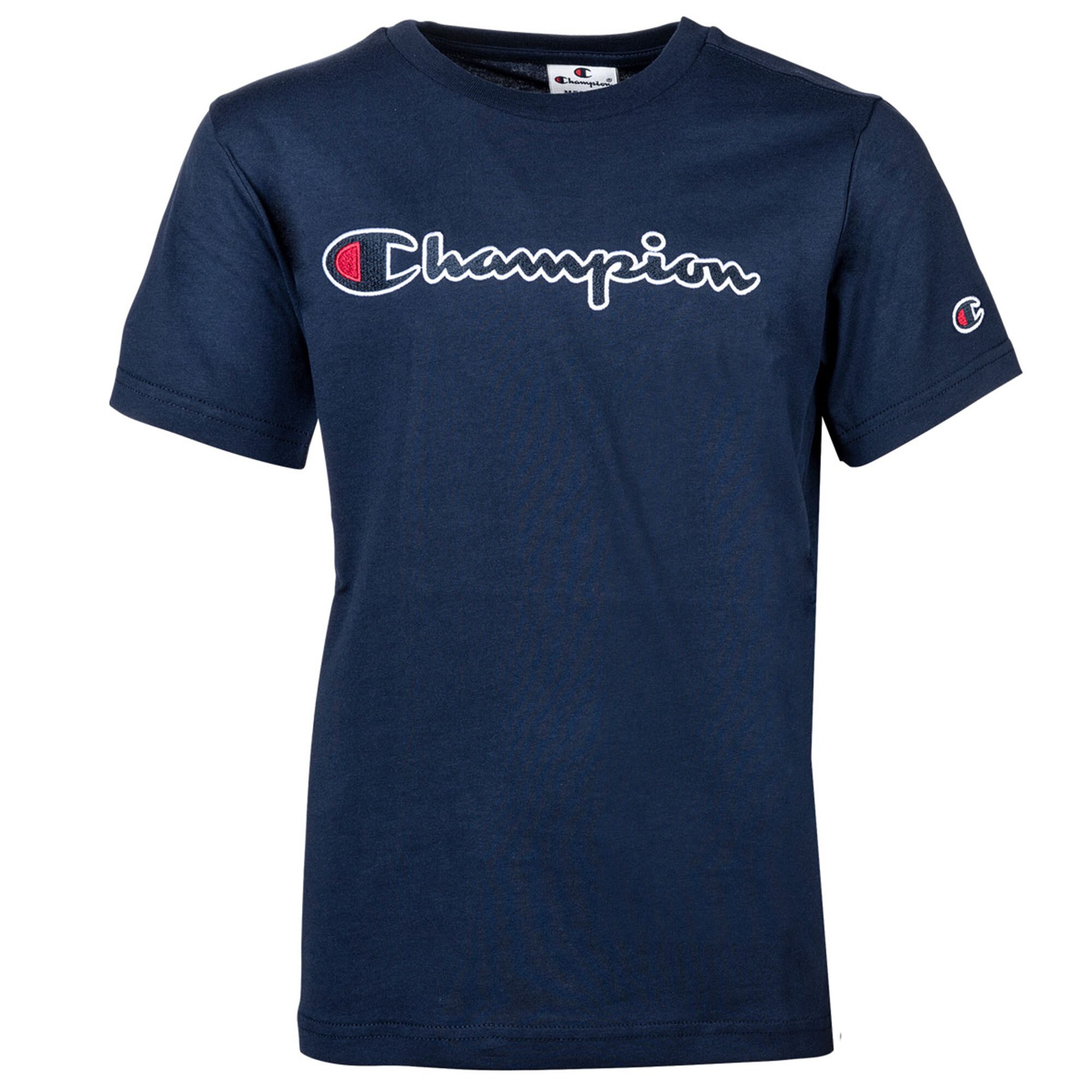 Champion, Tricou cu logo, Bleumarin, 116 CM
