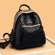 Rucsac dama, Freeland B1114, Piele ecologica, Negru