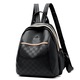 Rucsac dama, Freeland B1114, Piele ecologica, Negru