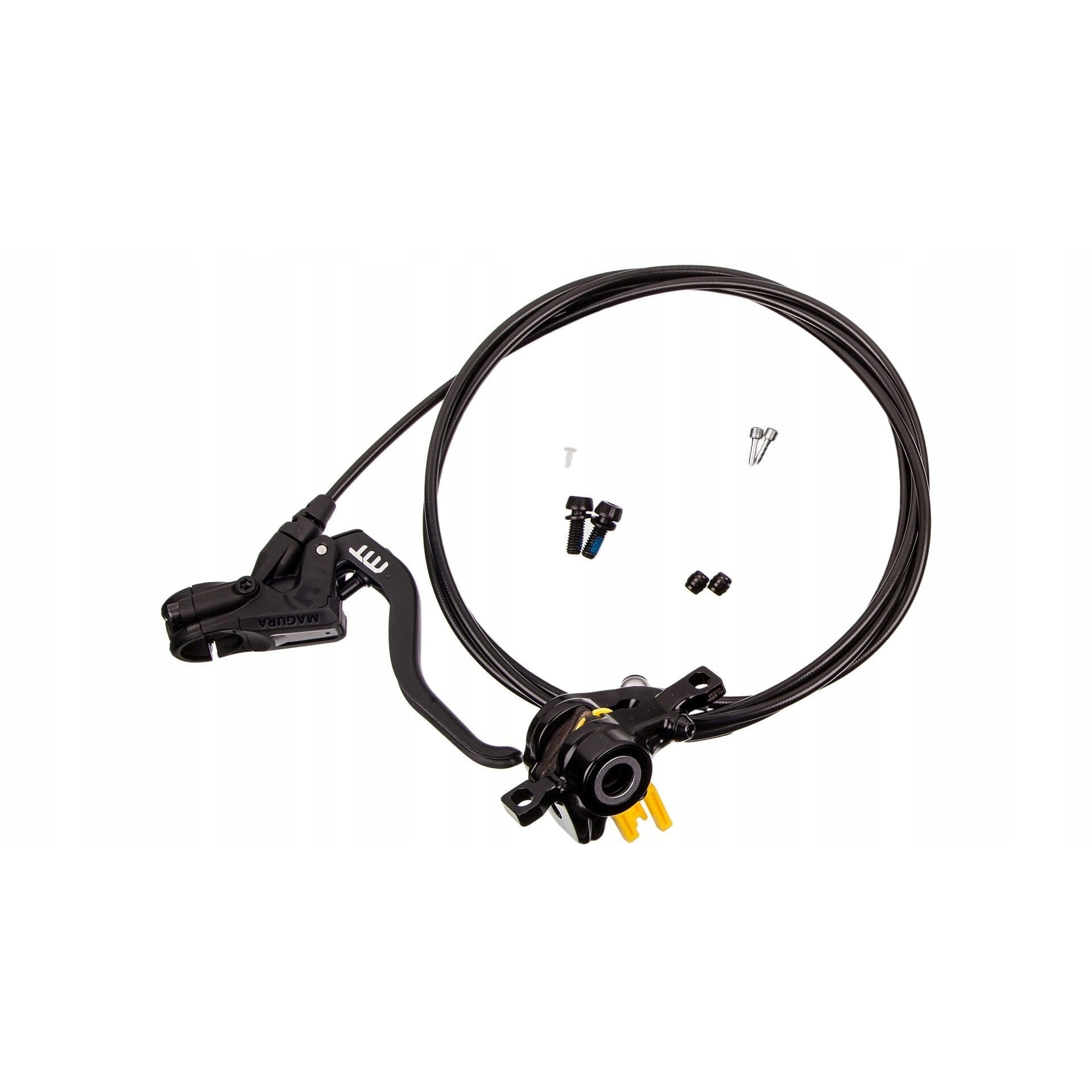 Frana disc hidraulica, MAGURA MT4, aluminiu, negru - eMAG.ro