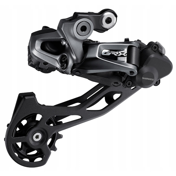 Schimbator bicicleta, Shimano GRX Di2 RD-RX815 2x11 viteze, stabilizator lant, 30x34T, aluminiu