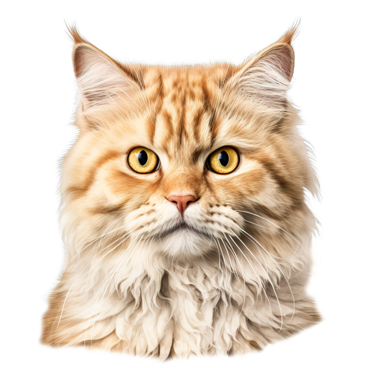 Sticker decorativ perete, auto si geam, Pisica - Selkirk Rex model 4, 40 CM