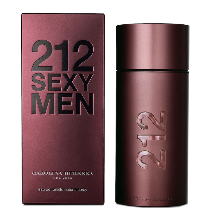 Carolina Herrera 212 Sexy Men Férfi parfüm, Eau de Toilette, 100ml