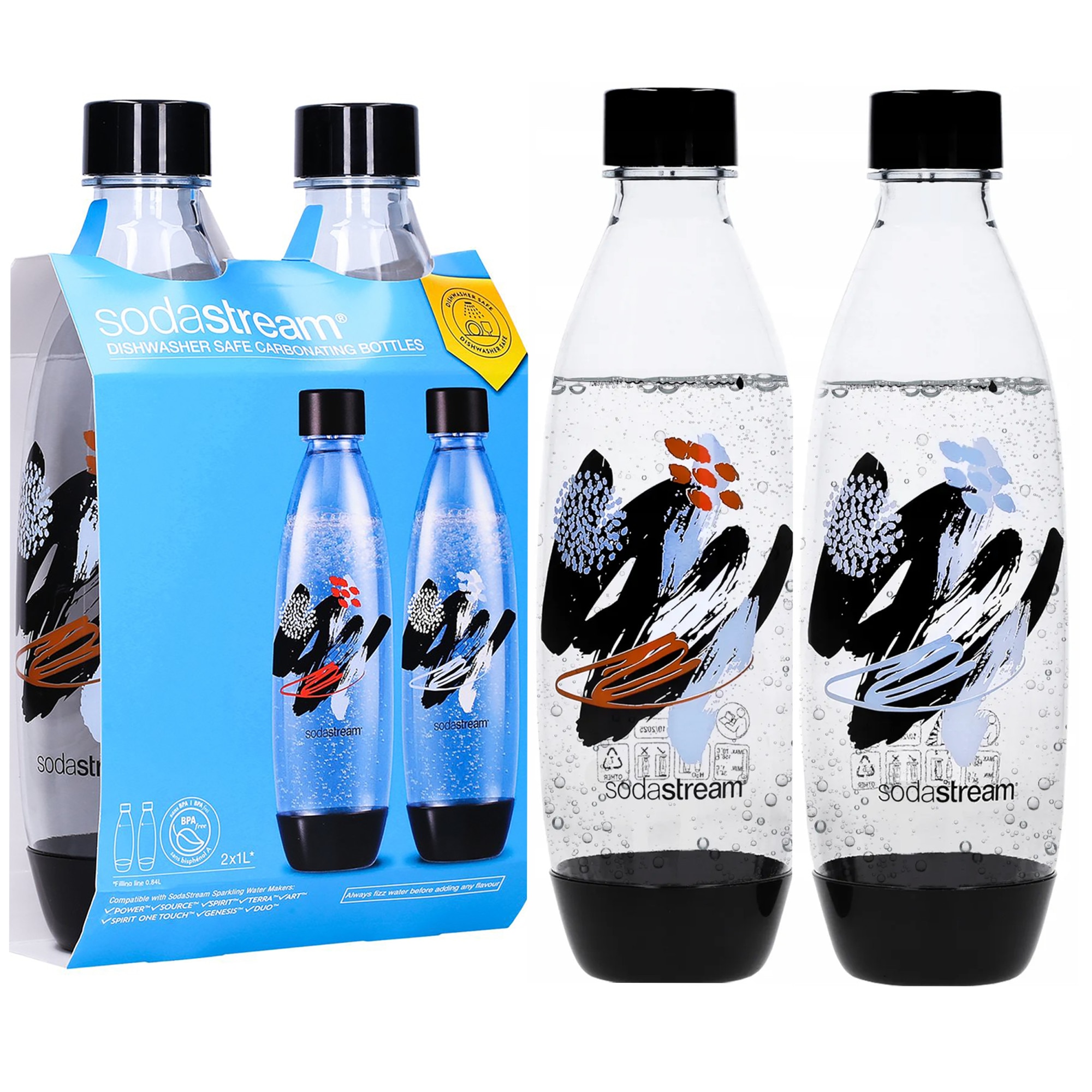Set 2 botellas de plástico para máquina Sodastream · Sodastream · El Corte  Inglés