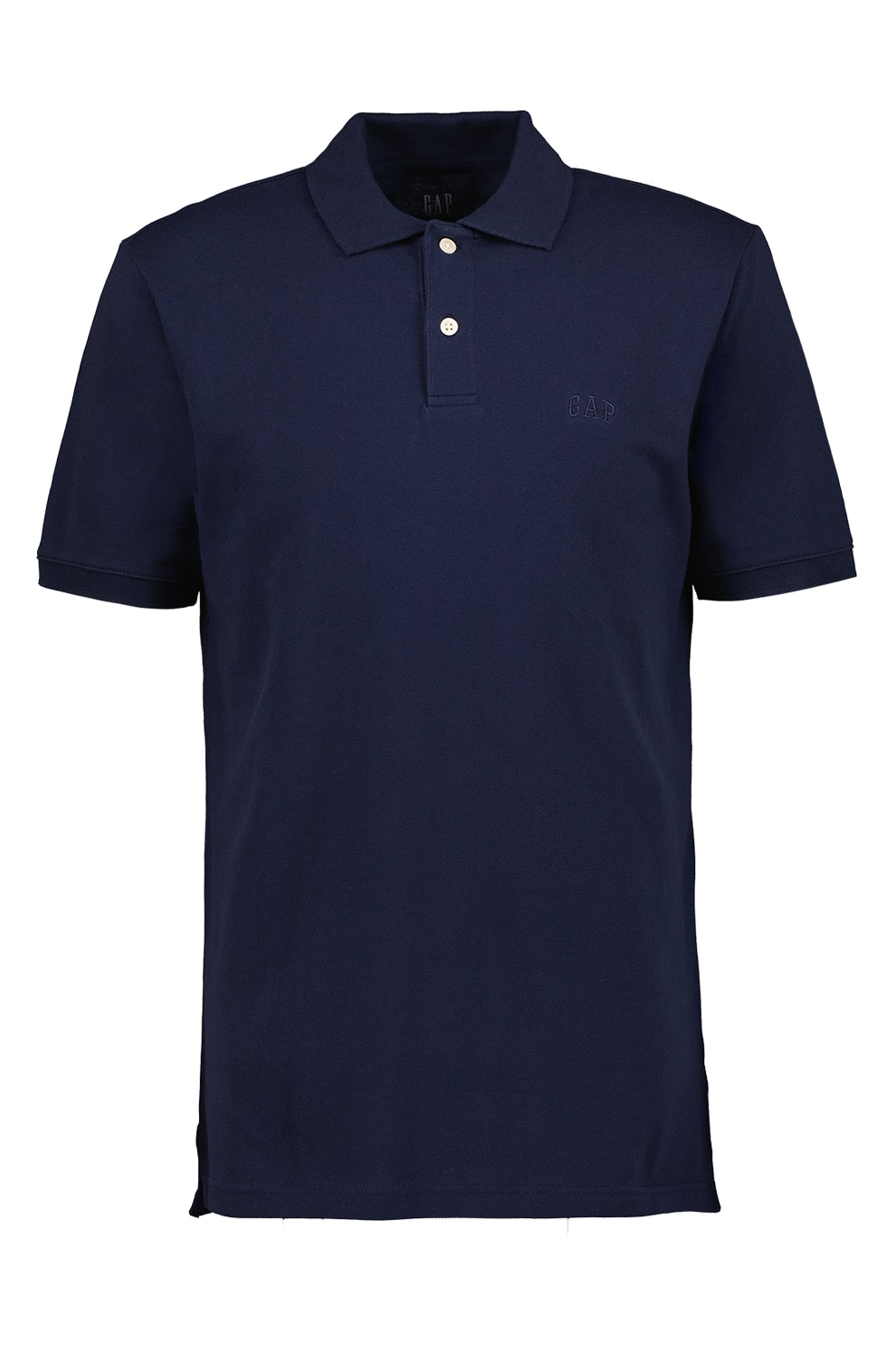GAP, Tricou polo cu logo brodat, Bleumarin, S