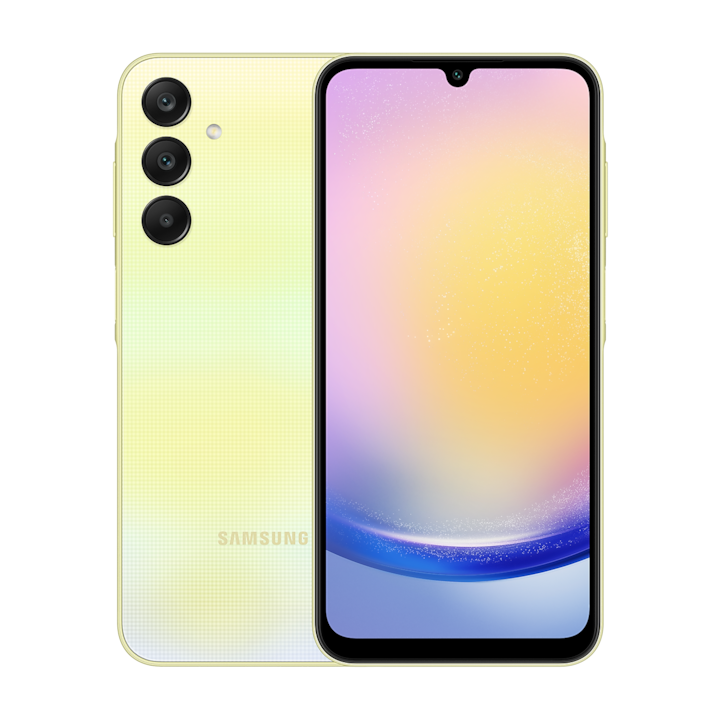 Telefon mobil Samsung Galaxy A25, Dual SIM, 6GB RAM, 128GB, 5G, Yellow