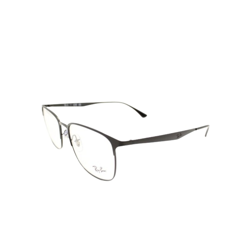 Rame ochelari de vedere, Ray Ban, RX6421 2904, rectangulari, negru, metal, 56 mm x 18 mm x 150mm