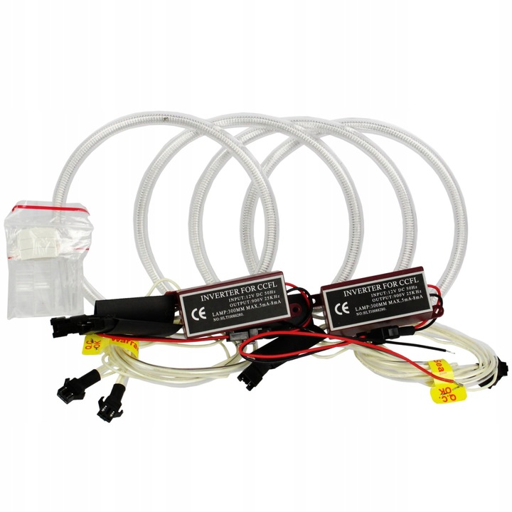 Комплект CCFL ангелски очи, бели, за BMW E36 E38 E39 E46, ME Premium