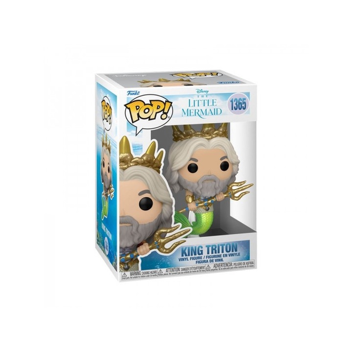 POP фигурка Малката русалка крал Тритон 9 см