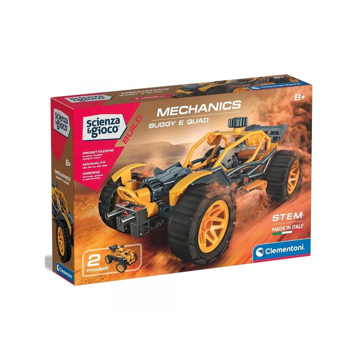 Clementoni 5508129 Science & Play: Buggy és Quad szett - Clementoni Többszínű