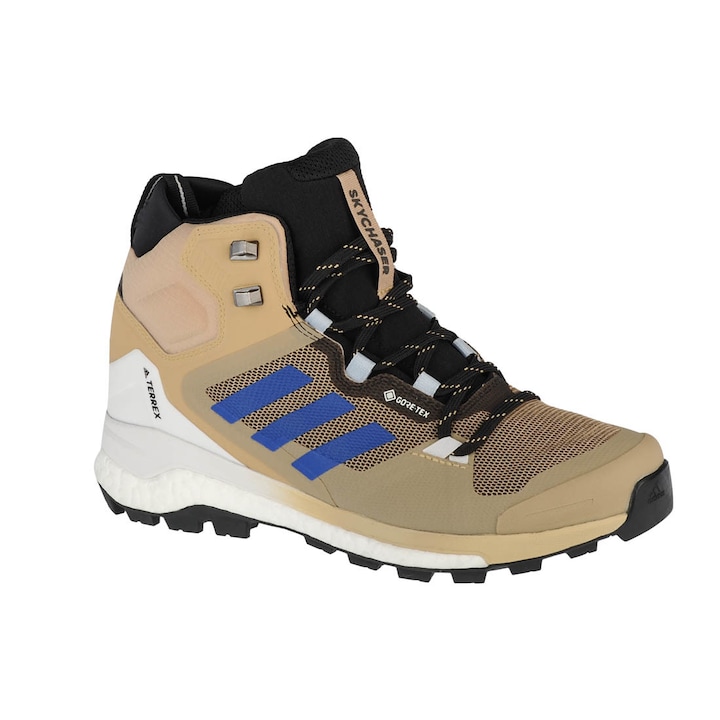 Trekking cipő, adidas Terrex Skychaser 2 Mid GTX GY5063, bézs, Bézs
