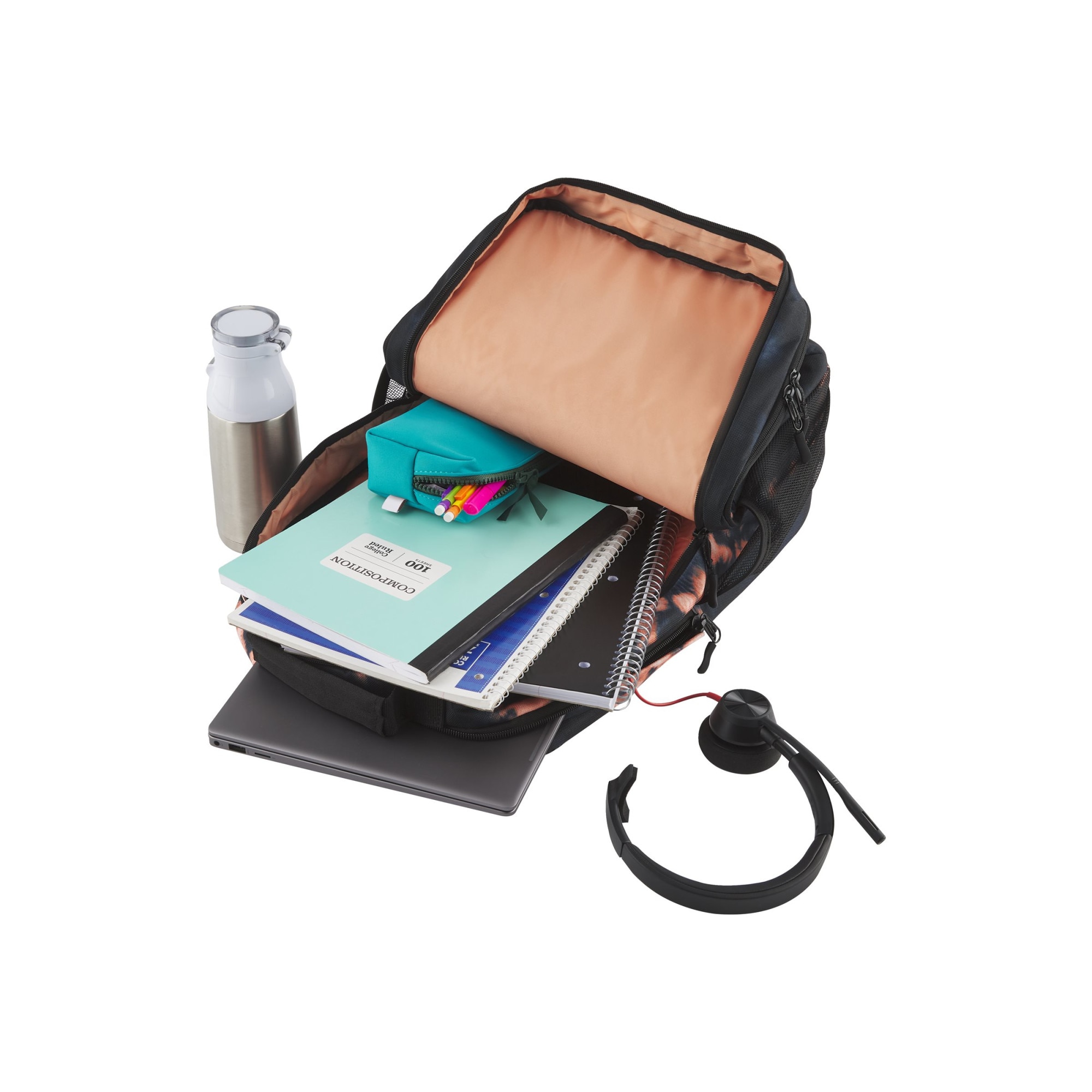 Rucsac laptop, HP, 16.1" Negru/Bej