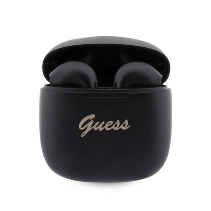 Guess fülhallgató Bluetooth GUTWST26PSK TWS + dokkoló állomás fekete Classic EST Logo