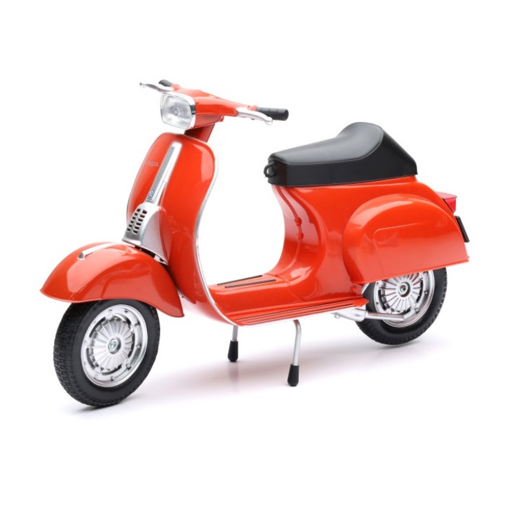 Модел на скутер New Ray Vespa 50 Special 1978, Метал и пластмаса, Мащаб 1:6, Червен