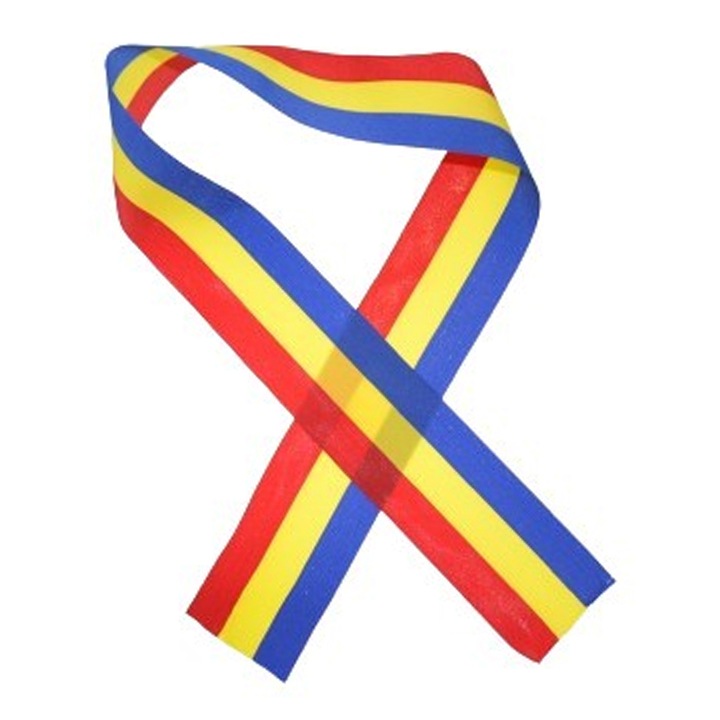 Brau traditional tricolor 7 cm latime Mini Junior MJB171123MM-150-cm, Multicolor 14-15 ani