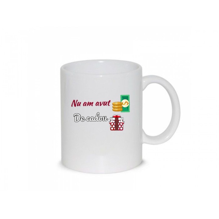 Cana Craciun Nu am avut bani de cadou, 330 ml