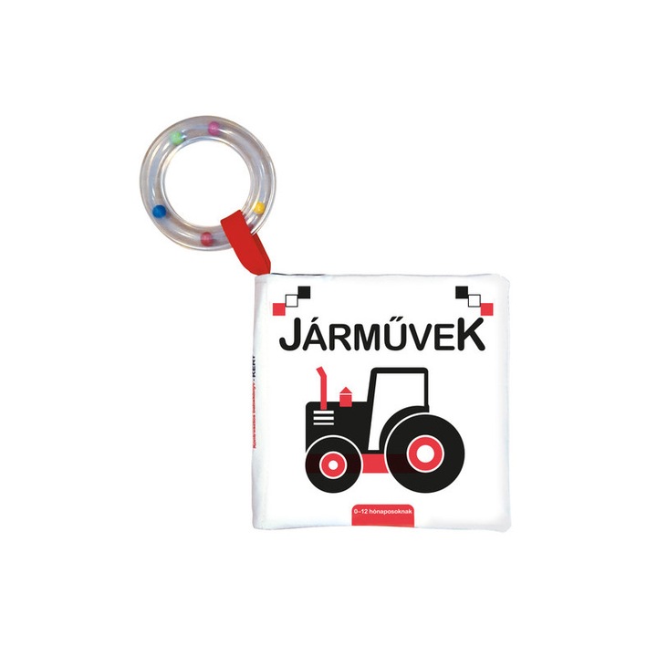 Kontrasztos babakönyv - Járművek