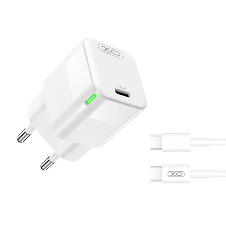 Incarcator cu cablu Type-c, PD 30w, XO CE06