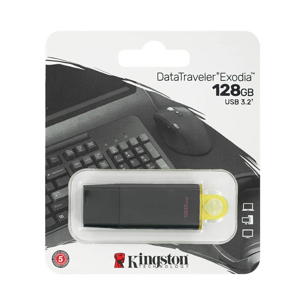 USB памет, DataTraveler Exodia Kingston 128 GB USB-Stick L6548 - EMAG.bg